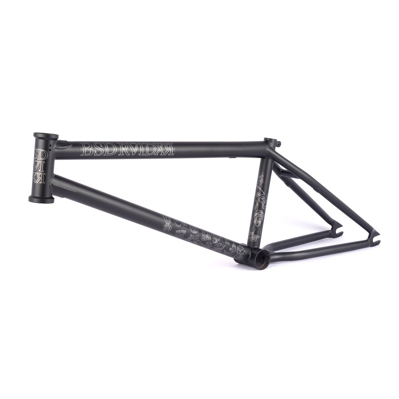 BSD Raider v3 Frame (2022 Flat Black) 20.7″ Flat Black