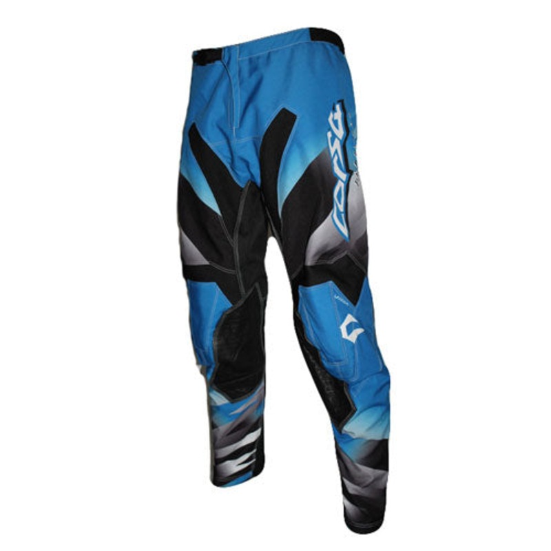 Corsa Warrior BMX Pants-Blue Youth 18