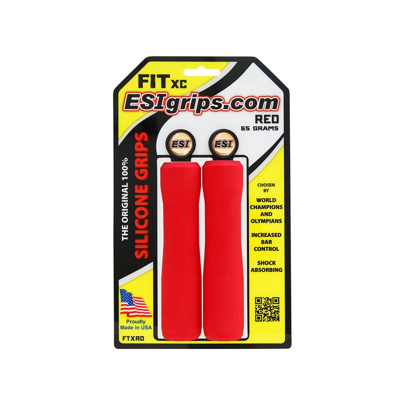 ESI FIT XC Grips – Red