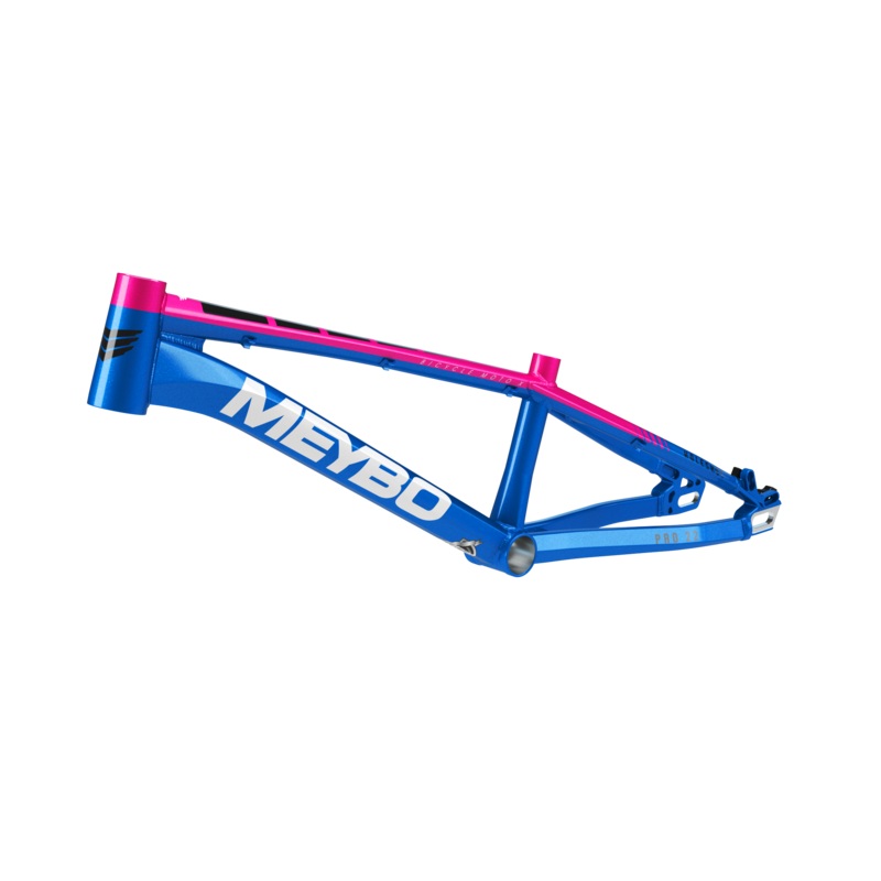 Meybo Holeshot Alloy BMX Race Frame 2025-Blue/Pink/Black Mini