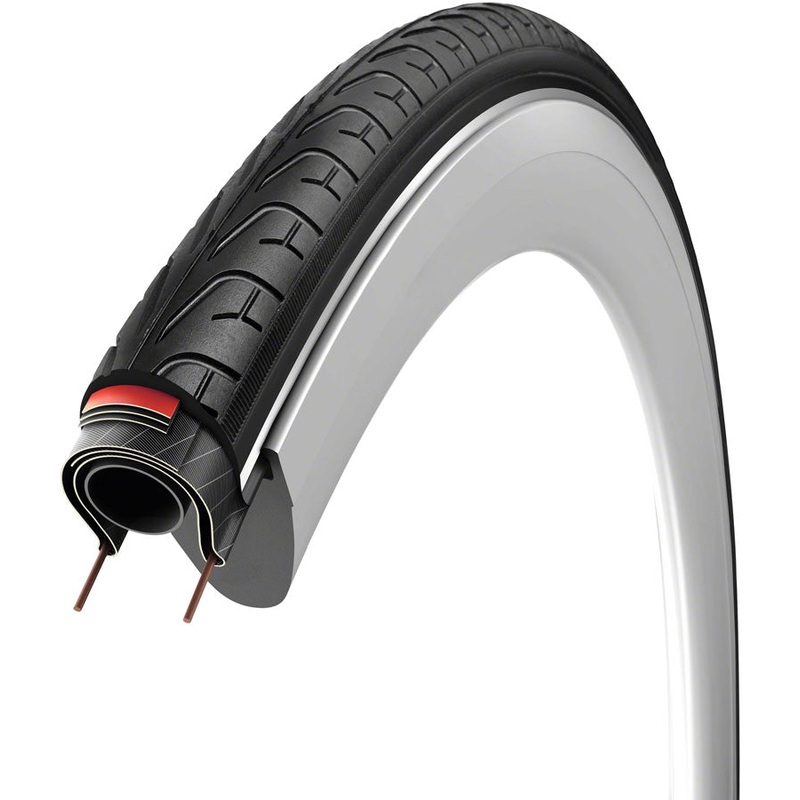 Vittoria Randonneur Tech Tire – 700 x 28, Clincher, Wire, Black/Reflective, G2.0