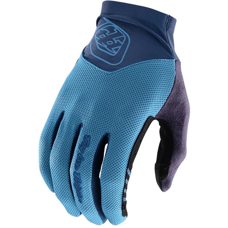 Troy Lee Air Race Gloves – Slate Blue Medium