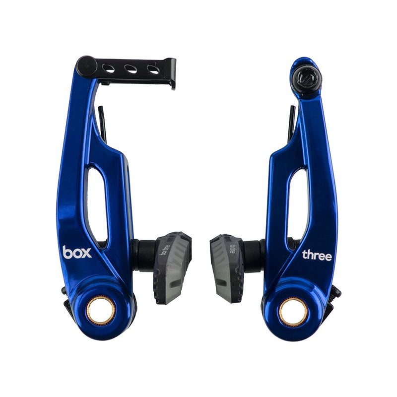 Box Three Mini BMX V-Brake Caliper – Short Reach (85mm) – Blue