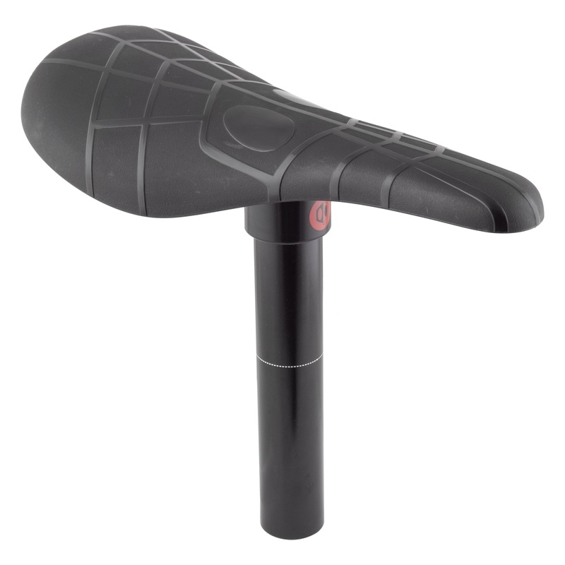 Box Two Large BMX Seat and Post Combo – 27.2mm Uni type – Black