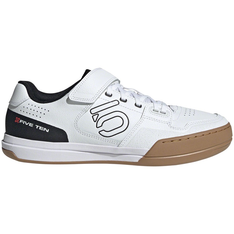 Five Ten Hellcat Mountain Clipless Shoes – Mens FTWR White/Core Black/Red 8