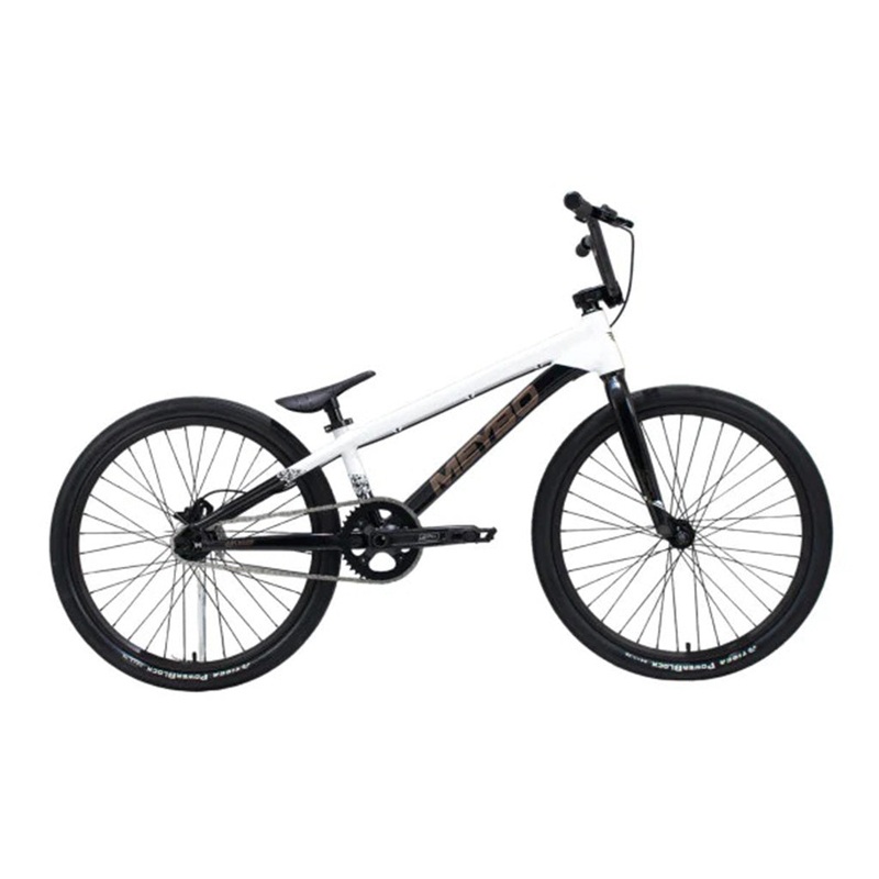 Meybo Superclass Pro Cruiser 24″ BMX Race Bike-Black/White/Gold