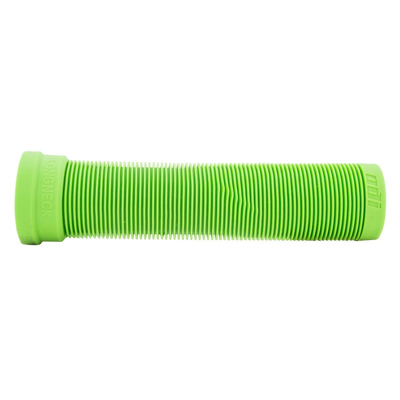ODI Flangeless Longneck SS BMX Grips – Green – USA Made