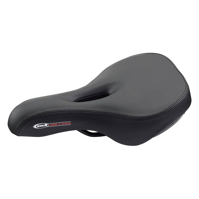 RAVX Zone X Plush Railed Youth BMX/MTB Seat – Black