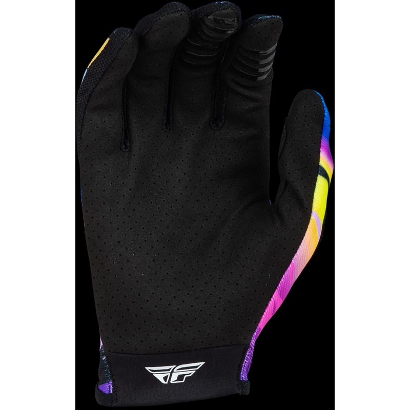 FLY RACING Lite Malibu Gloves Pink/Blue/Sand Md