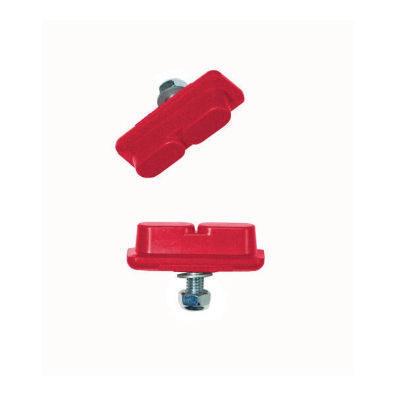 Kool Stop Continental Brake Pads – Tuff Pads – Red – USA Made