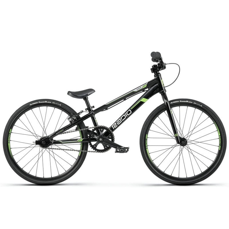 Radio Xenon Mini 20″ BMX Race Bike – 17.6″TT – Gloss Black & Green *IN STORE PICK-UP ONLY*