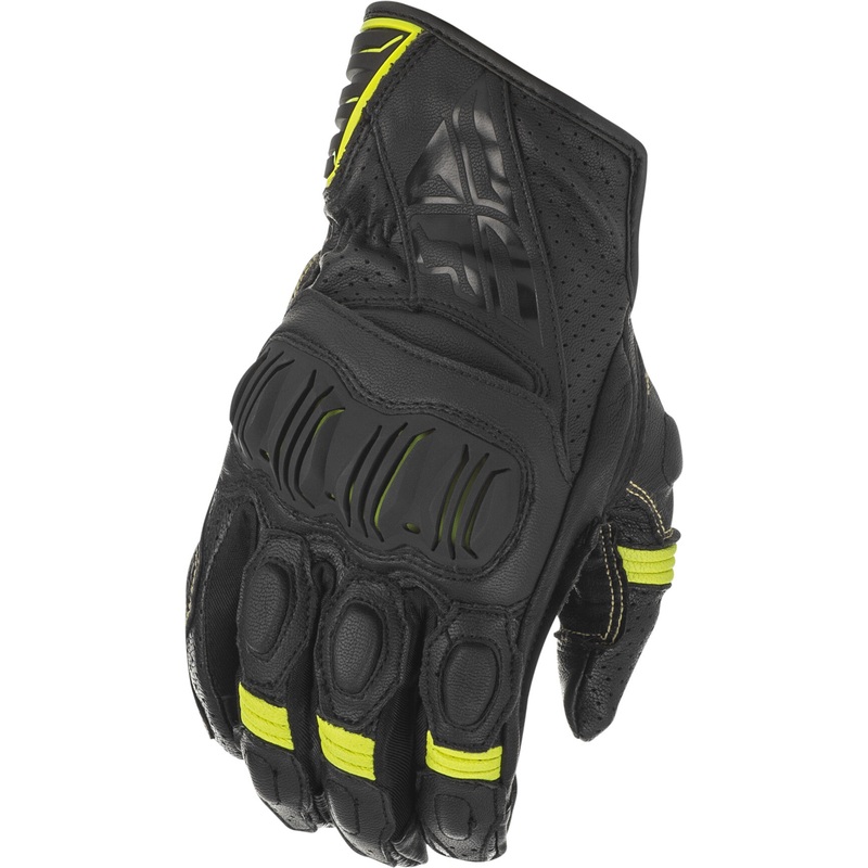 FLY RACING Brawler Gloves Black/Hi-Vis 3x