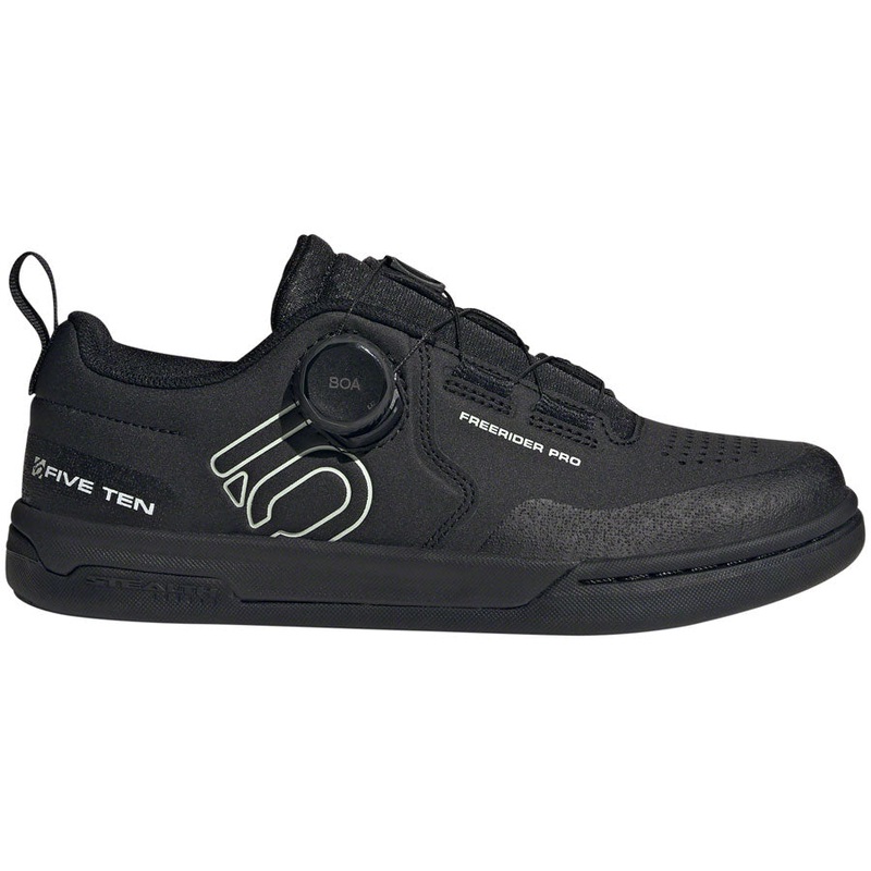 Five Ten Freerider Pro BOA Flat Shoes – Womens  Core BLK/Linen Green/FTWR White 9