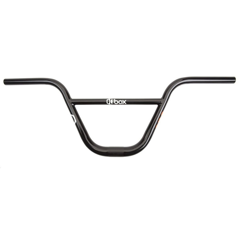 Box One Triple Tapered Chromoly Handlebar-8.5″ Black