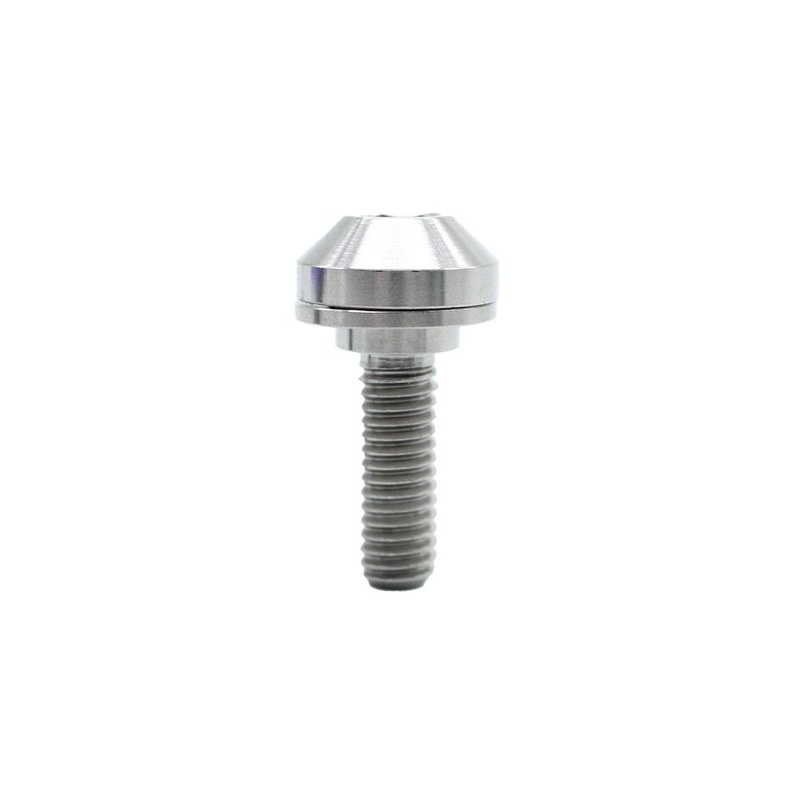 Titanium Components Profile Hub Bolt  / Rear / 14mm 10-14mm Raw