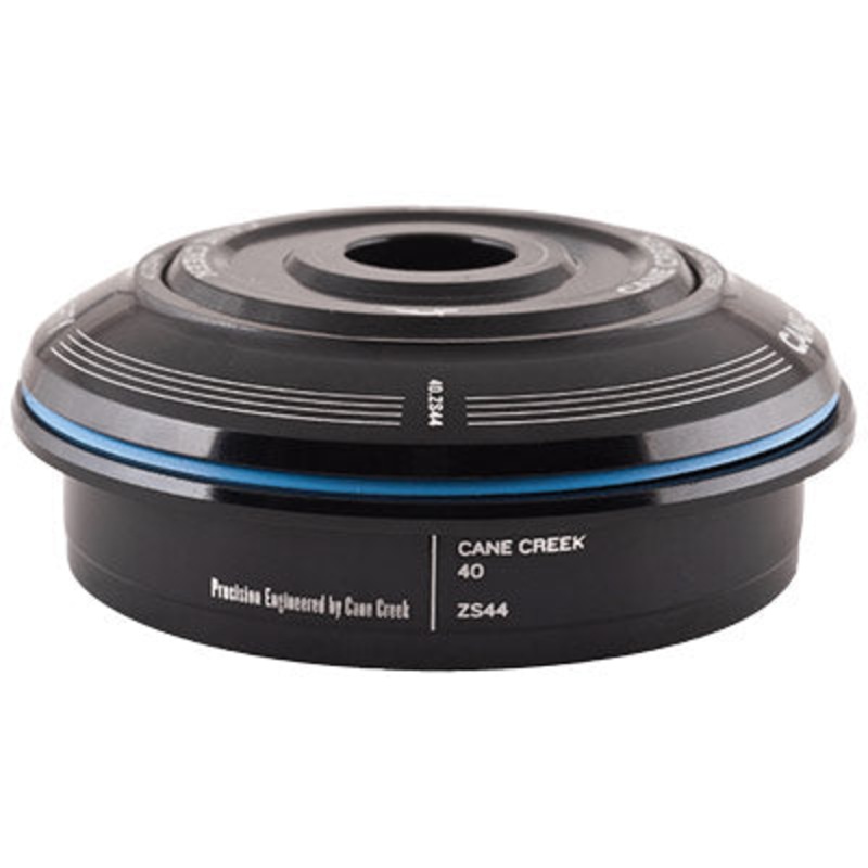 C/Creek 40-Ser Zs Short Top 44Mm H/Tube, 1-1/8 Top, Blk 40 Series Tops Cane Creek Headsets NA Black