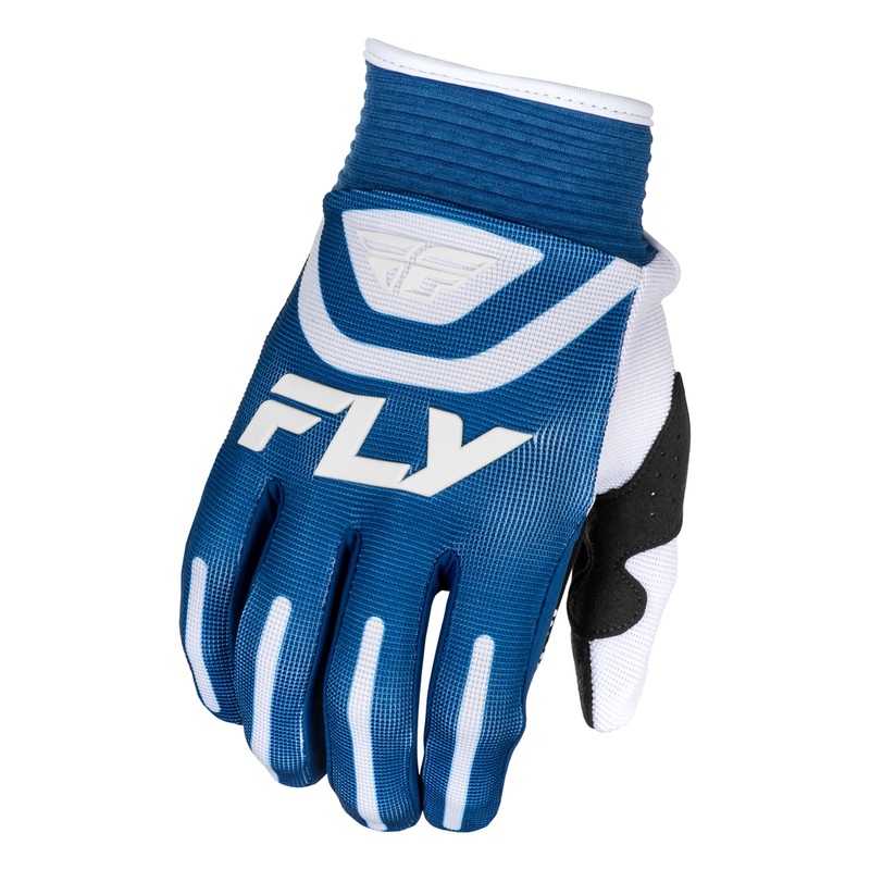 Fly Racing F-16 BMX Race Gloves-Dark Blue/White Youth XXX-Small