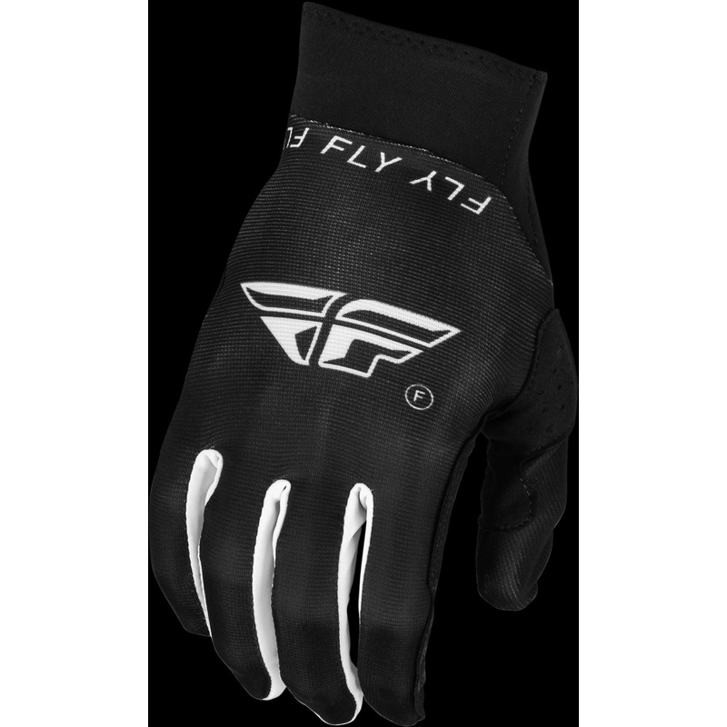 FLY RACING Pro Lite Gloves Black/White Xs