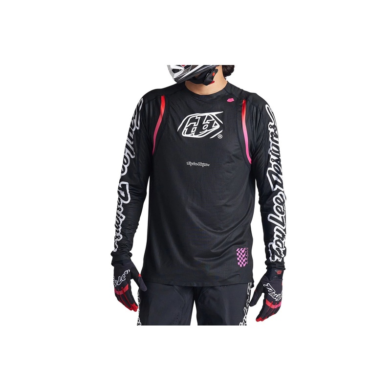 Troy Lee Designs Sprint Ultra Long Sleeve Jersey Black Small