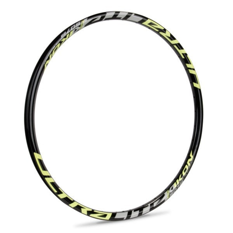 Ikon Alloy 24″ Rim 507×28 36h No Brake Surface Neon Yellow Black / Neon Yellow