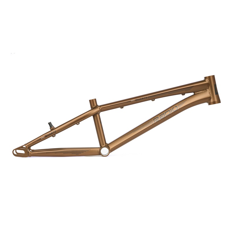 Radio Quartz Alloy BMX Race Frame-Copper Pro  wall