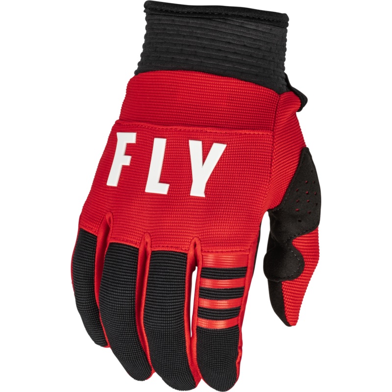 Fly F-16 BMX Gloves – Size 3 / Youth X-Small – Red/Black