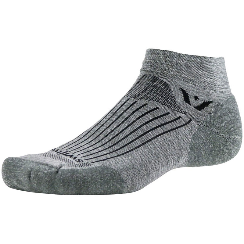 Swiftwick Pursuit Ankle Socks – Heather Small