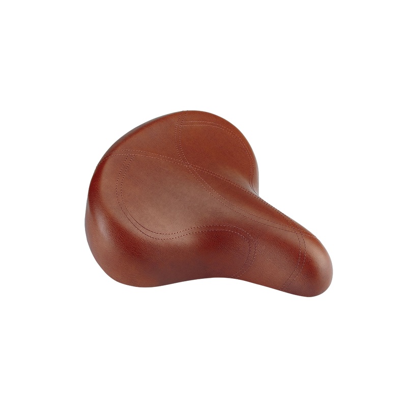 Saddle Electra Ergo w/Elastomers Vintage Brown