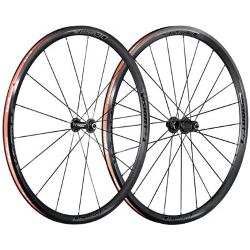 Vision Whlst,Team 30 Comp Tl 18/24H,Tl,Rim Brake,700C,Shmn Team 30 Comp Tl Clincher Wheelset  Wheels  700C 700c N/A