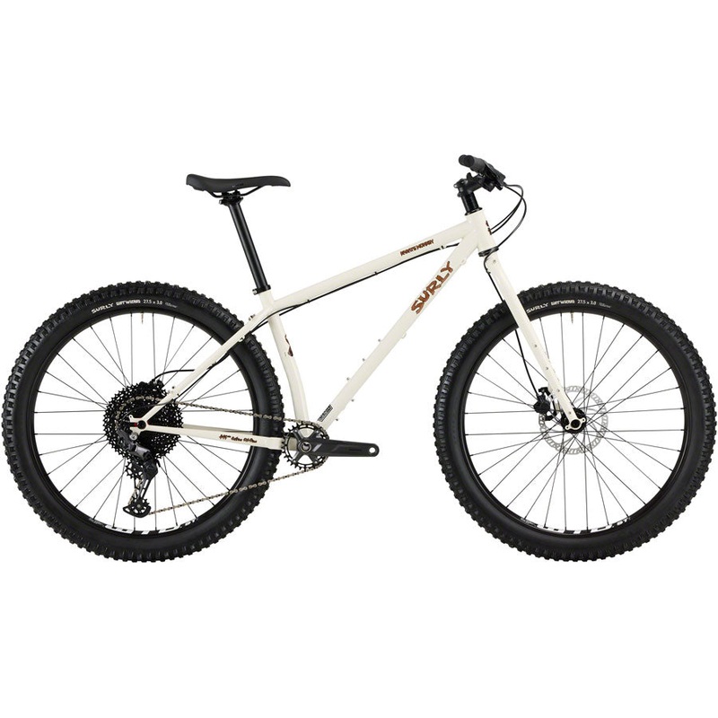 Karate Monkey Bike – 27.5″ Steel Snow Mold White X-Small