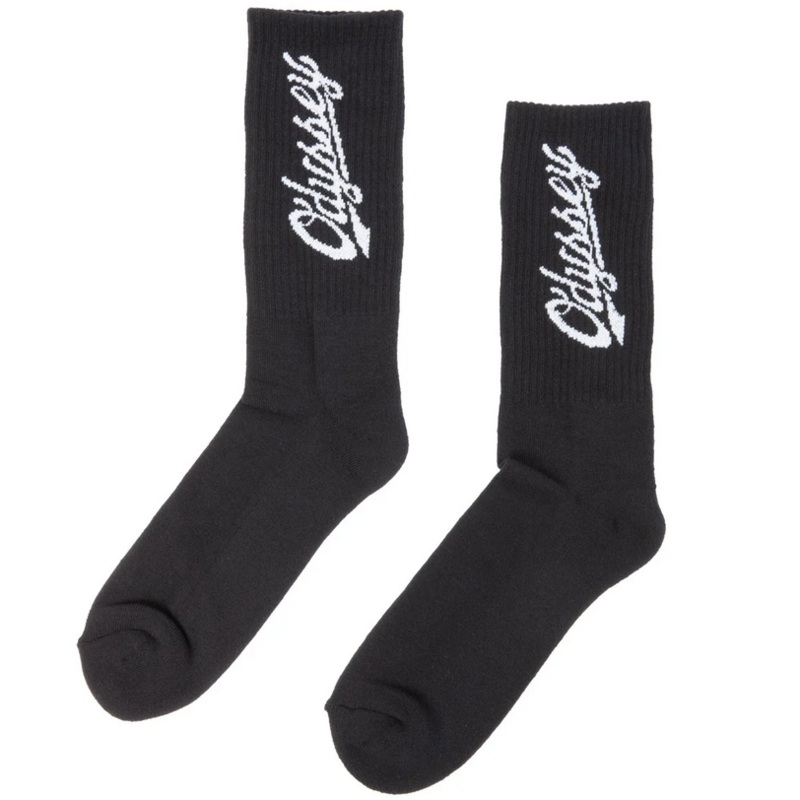 Odyssey Slugger Crew Socks Black