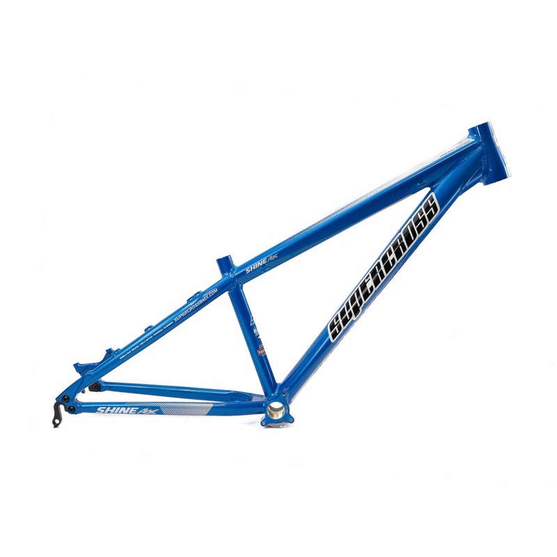Supercross BMX | Supercross Shine v4- DJ / 4x  Hardtail Offroad Race Frame 24″ Wheel Gloss Black