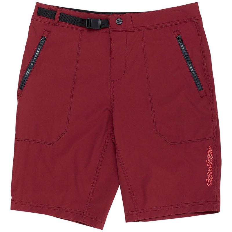 Troy Lee Designs Skyline Trail Shorts  Mono Oxblood 36