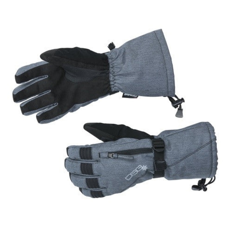DSG Craze 3.0 Gloves Charcoal/Heather Xl