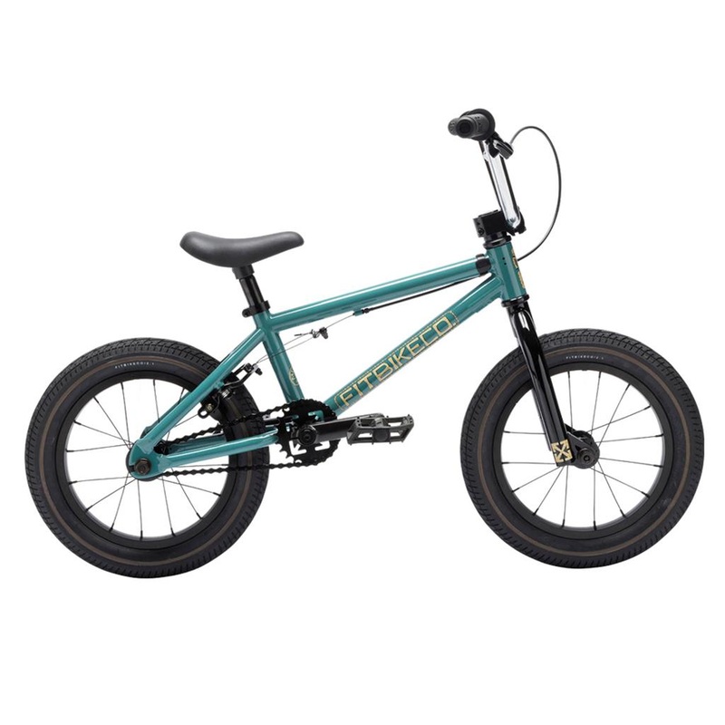 Fit Bike Co Misfit 14 Inch Bike Dark Jade Green 14.25