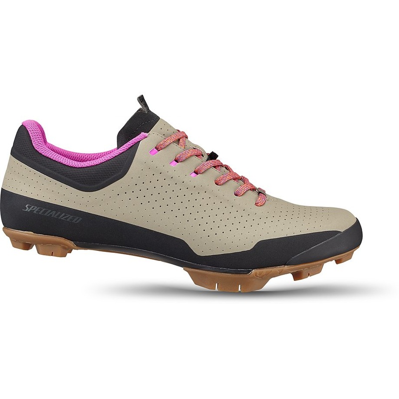 Specialized recon adv shoe taupe/dark moss green/fiery red/purple orchid 46