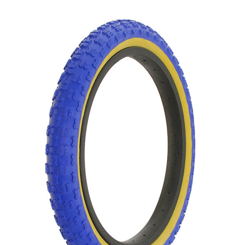 16×2.125 Duro Comp 3 III tread BMX Tire – Blue w/ Gumwall