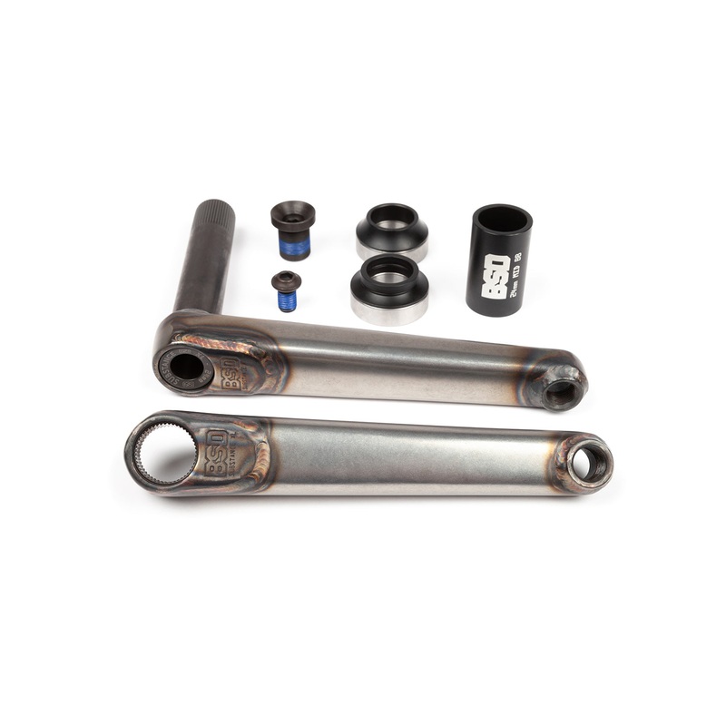 BSD Substance XL v2 Cranks (Flat Raw) 160mm Flat Raw