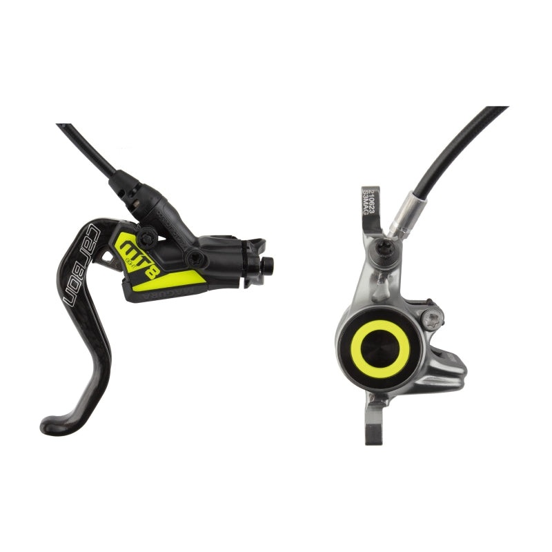 Magura MT8 SL Disc Brake Lever – Front Rear Hydraulic Post Mount Gray/YLW