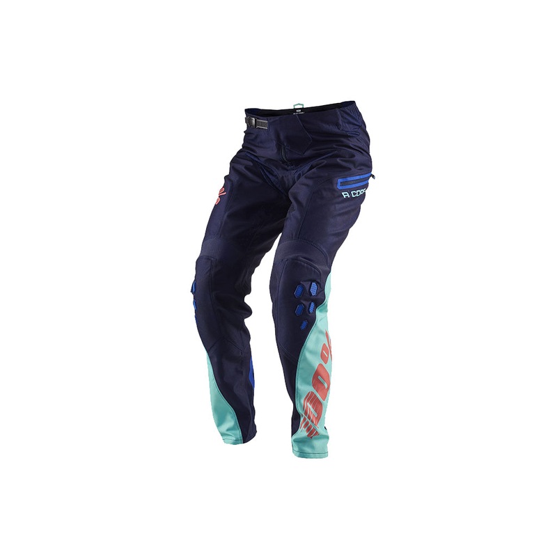 100% R-Core DH BMX Race Pants-Navy Youth 24