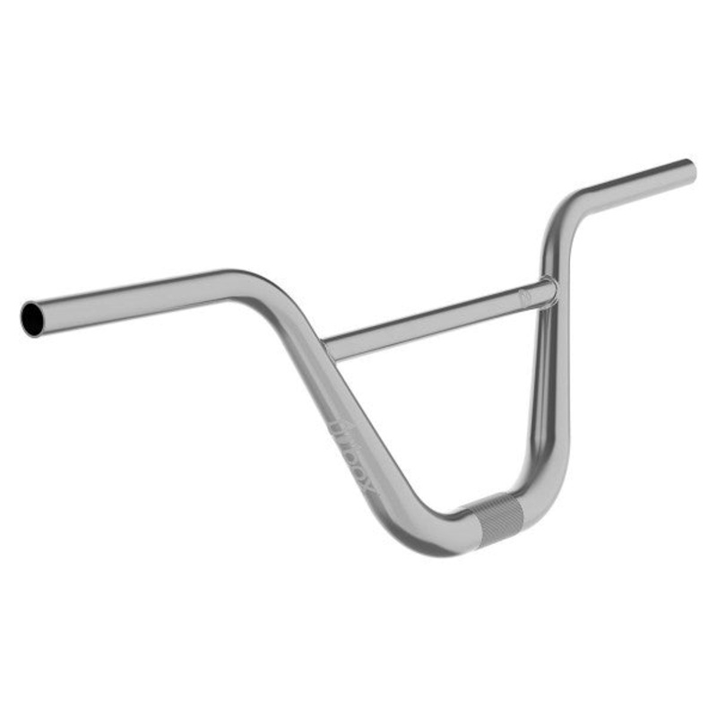 Box Hex Lab Oversized Titanium 8.5″ Flat Handlebar Titanium natural