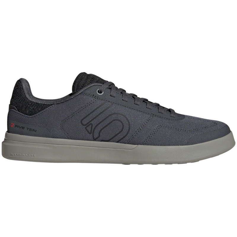 Five Ten Sleuth DLX Canvas Flat Shoes – Mens Gray Six/Core BLK/Olive Strata 10.5