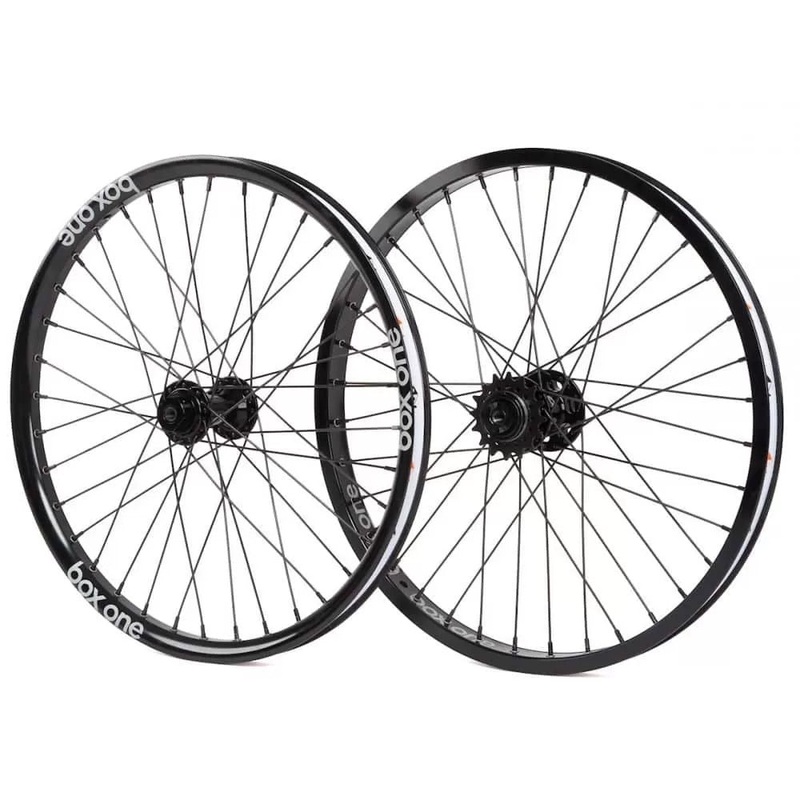 BOX THREE BMX WHEELSET DISC  406MM X 1.75″ BLACK