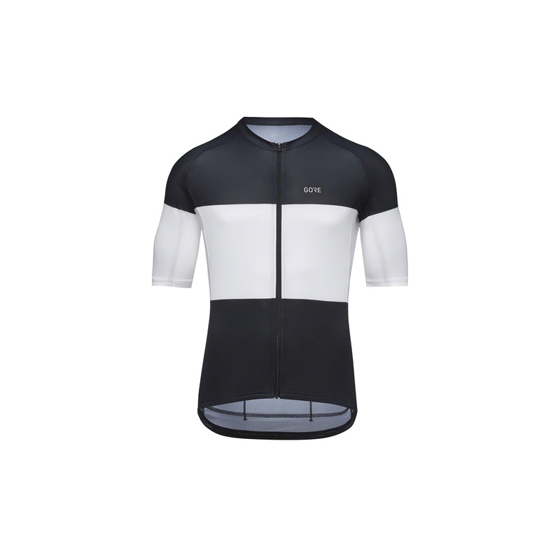 Gorewear Spirit Stripes Jersey – Men’s Lab Gray/Beige Medium