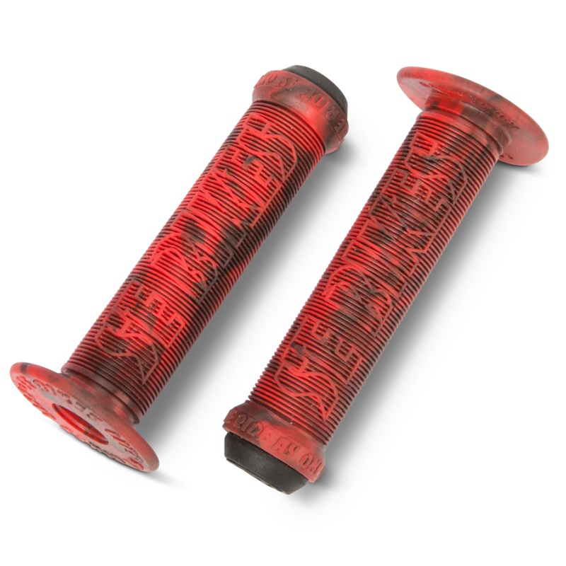 Se Bikes Winded Flanded SE Swirl BMX Grips  -Live4Bikes Red-Swirl