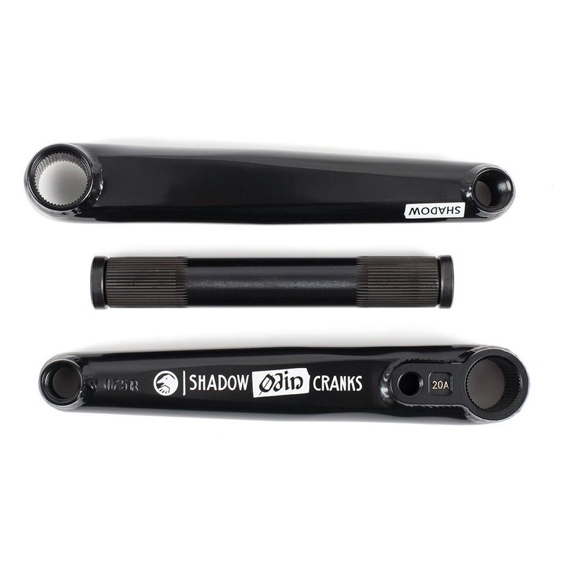 Shadow Conspiracy Odin 3-Piece BMX Crankset 160mm Black