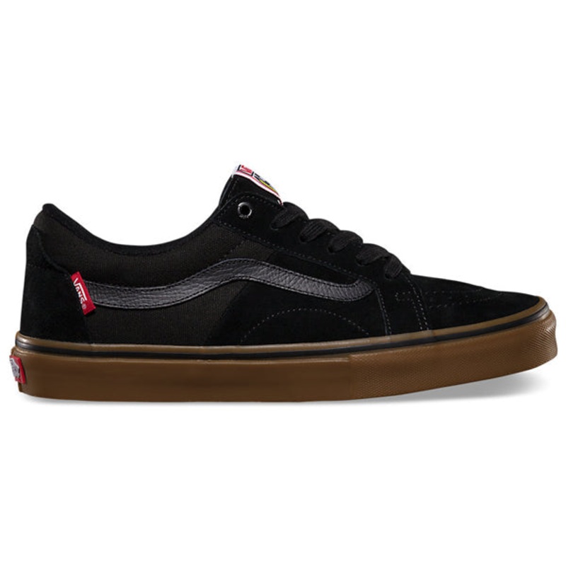 Vans AV Native American Low Shoes-Black/Gum 6.5