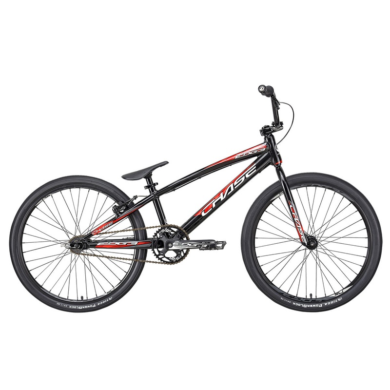 Chase Edge Cruiser 24″ BMX Race Bike-Black/Red