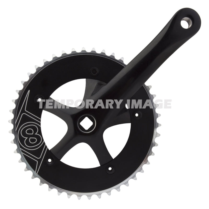 Origin8 Urban SS 165×46 SQR JIS crankset Black