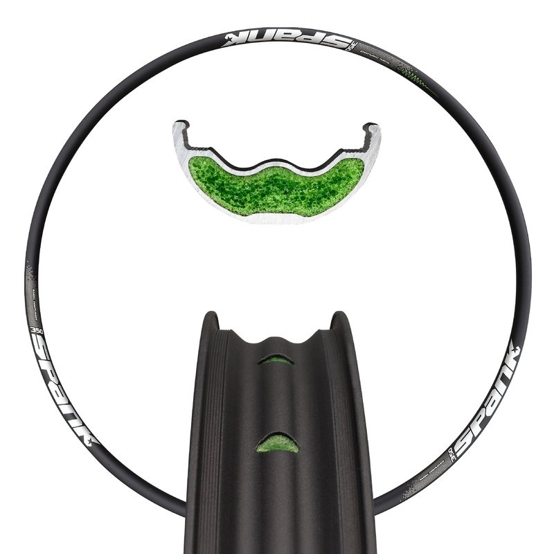 350 Vibrocore Rims Black 27.5″ x 32H
